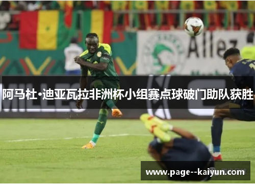 阿马杜·迪亚瓦拉非洲杯小组赛点球破门助队获胜